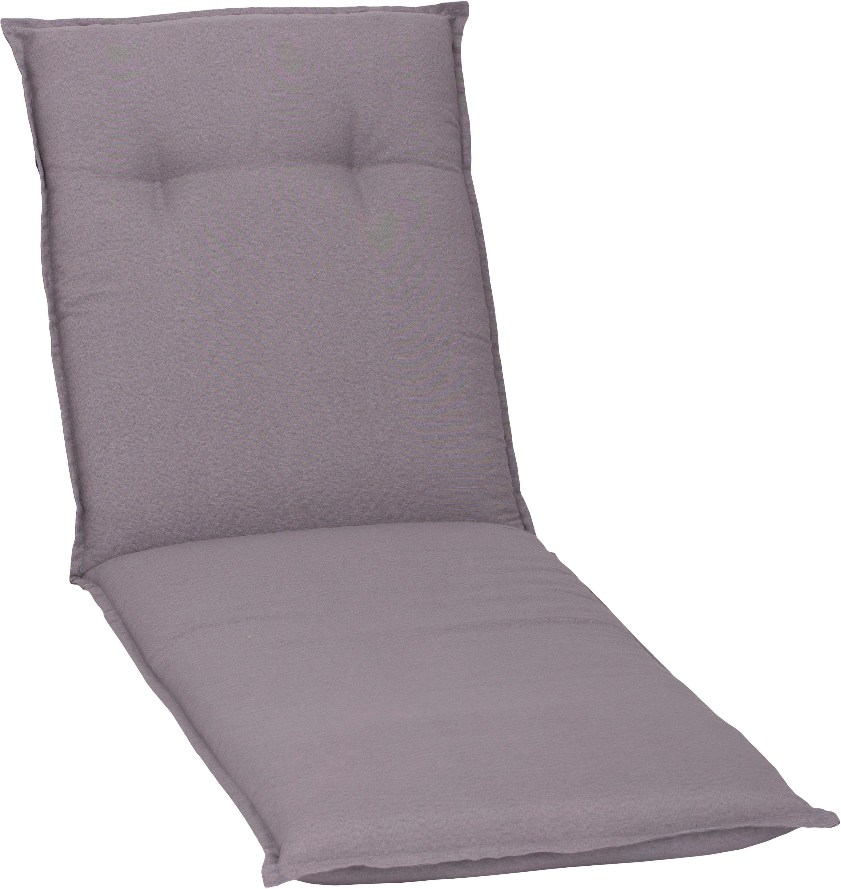 Auflage Für Liege Tanana 191x58x8 Cm Hellgrau - Hellgrau, Basics, Textil (191/58/8cm) - Gardenson