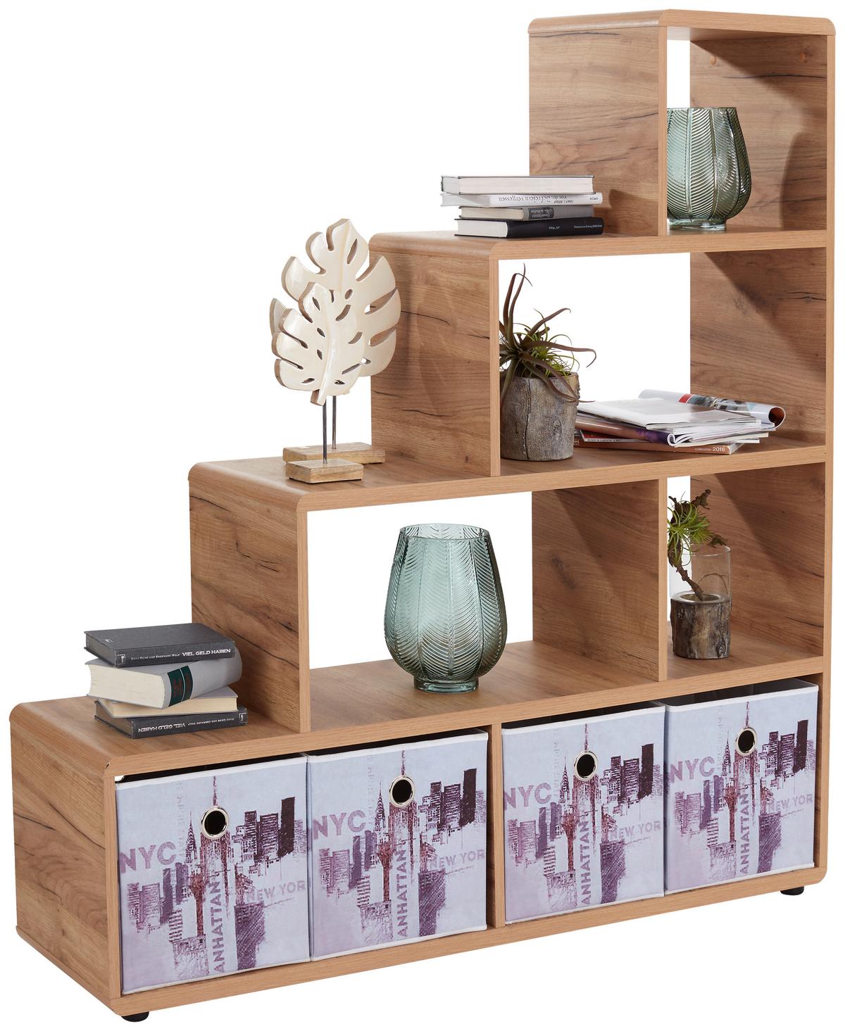 Térelválasztó Fontana - Artisan tölgy, Modern (138,5/148/35cm)