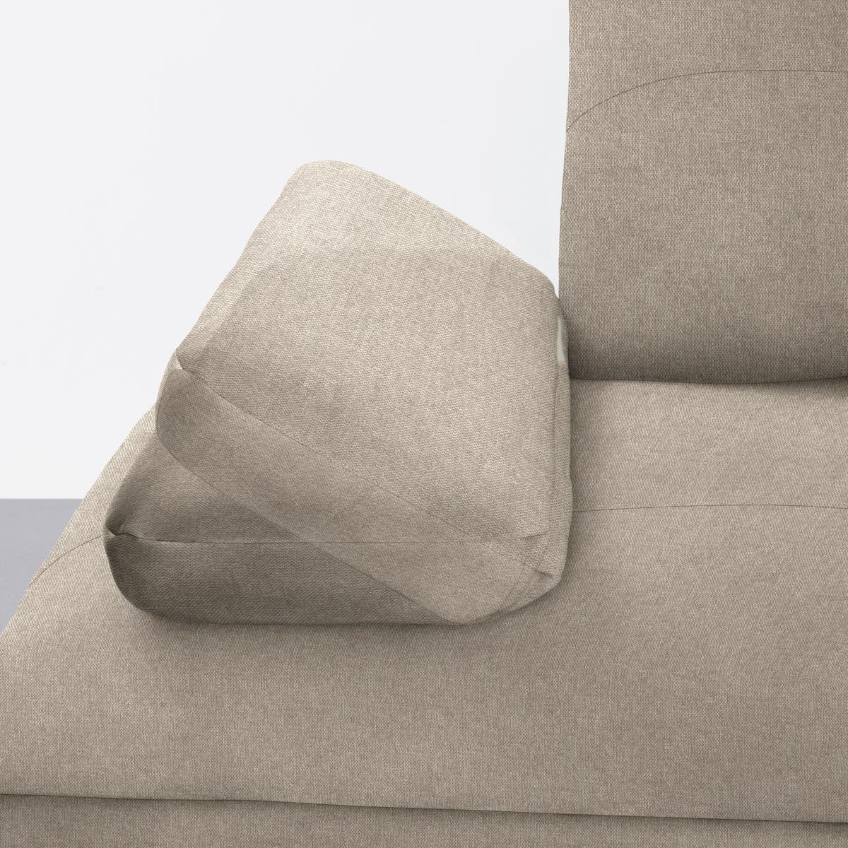 Rohová sedačka TRENDY, ľavá, écru - čierna/écru, Modern, kov/kompozitné drevo (250/93/310cm) - Premium Living