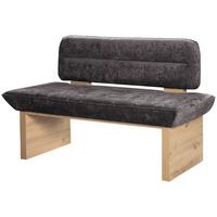 Sitzbank Beluna Ii - Eichefarben/Grau, KONVENTIONELL, Holzwerkstoff/Textil (120/87/67cm) - James Wood
