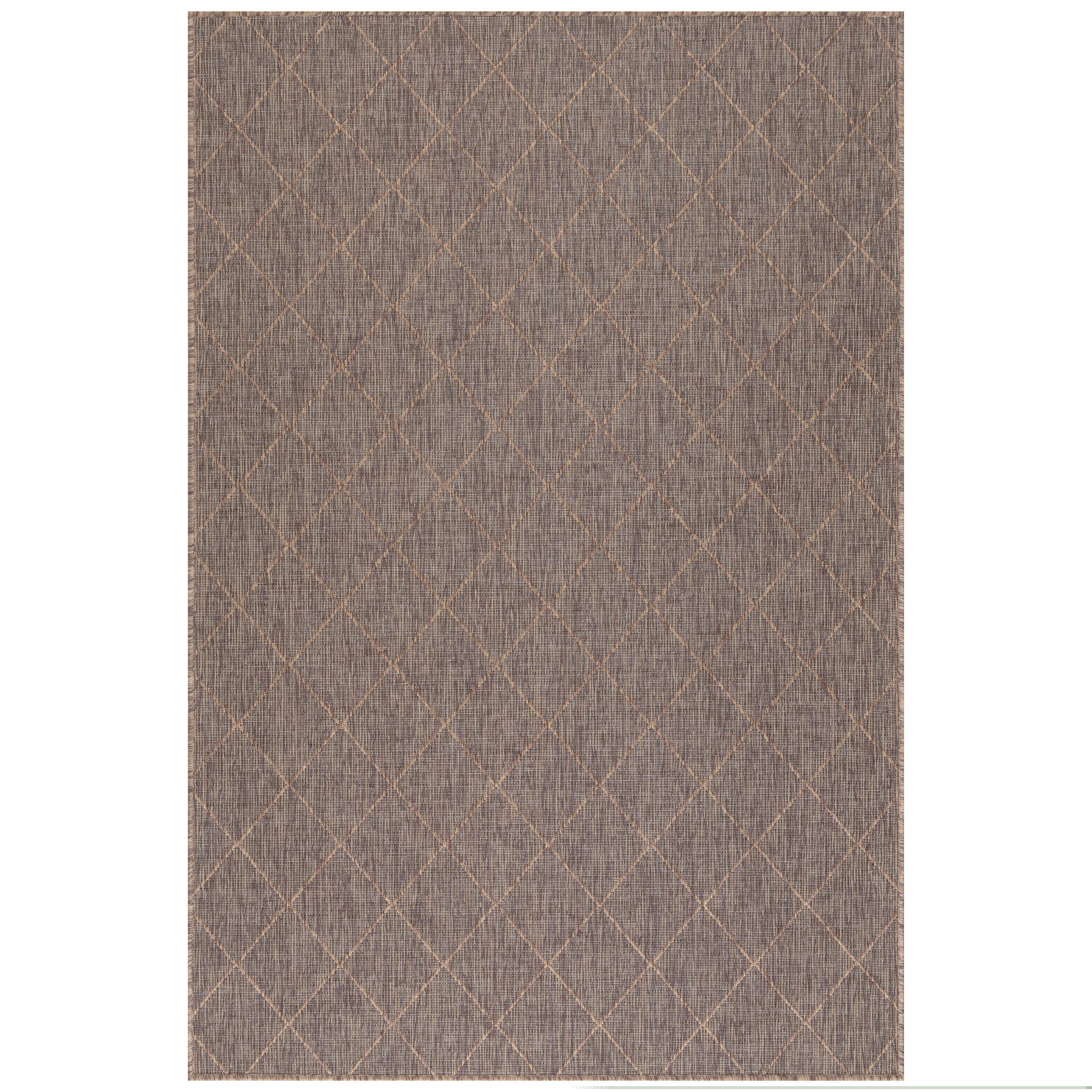 OUTDOORTEPPICH ZAGORA - Schwarz/Braun, Basics, Textil (120/170cm) - Ayyildiz 