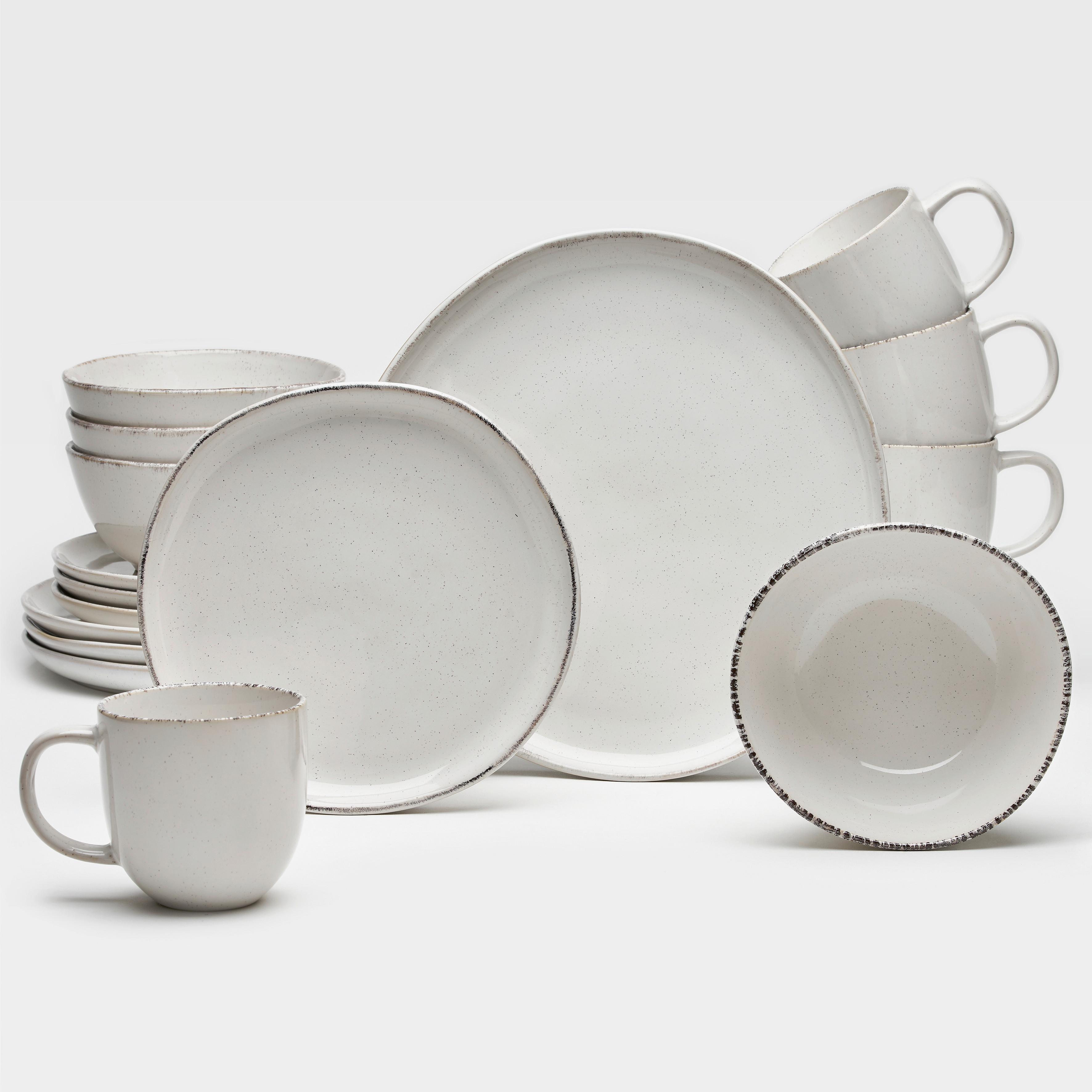 KOMBISERVICE Beige, 16--Teilig. - Beige, Basics, Keramik - Van Well