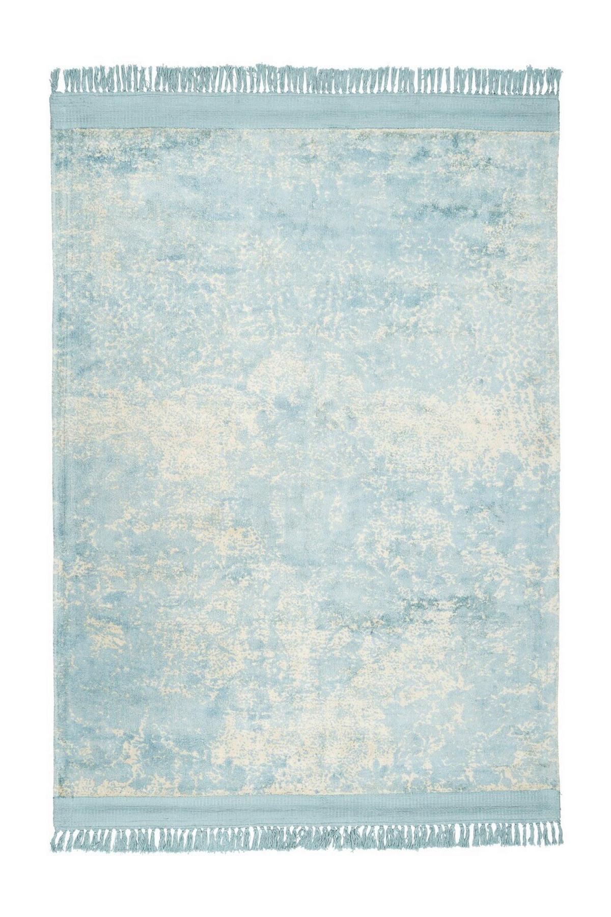 Flachwebteppich, 120x170 Cm Dolce Vita 125 Petrol 120x170 - Petrol, Design, Textil (120/170cm) - Novel