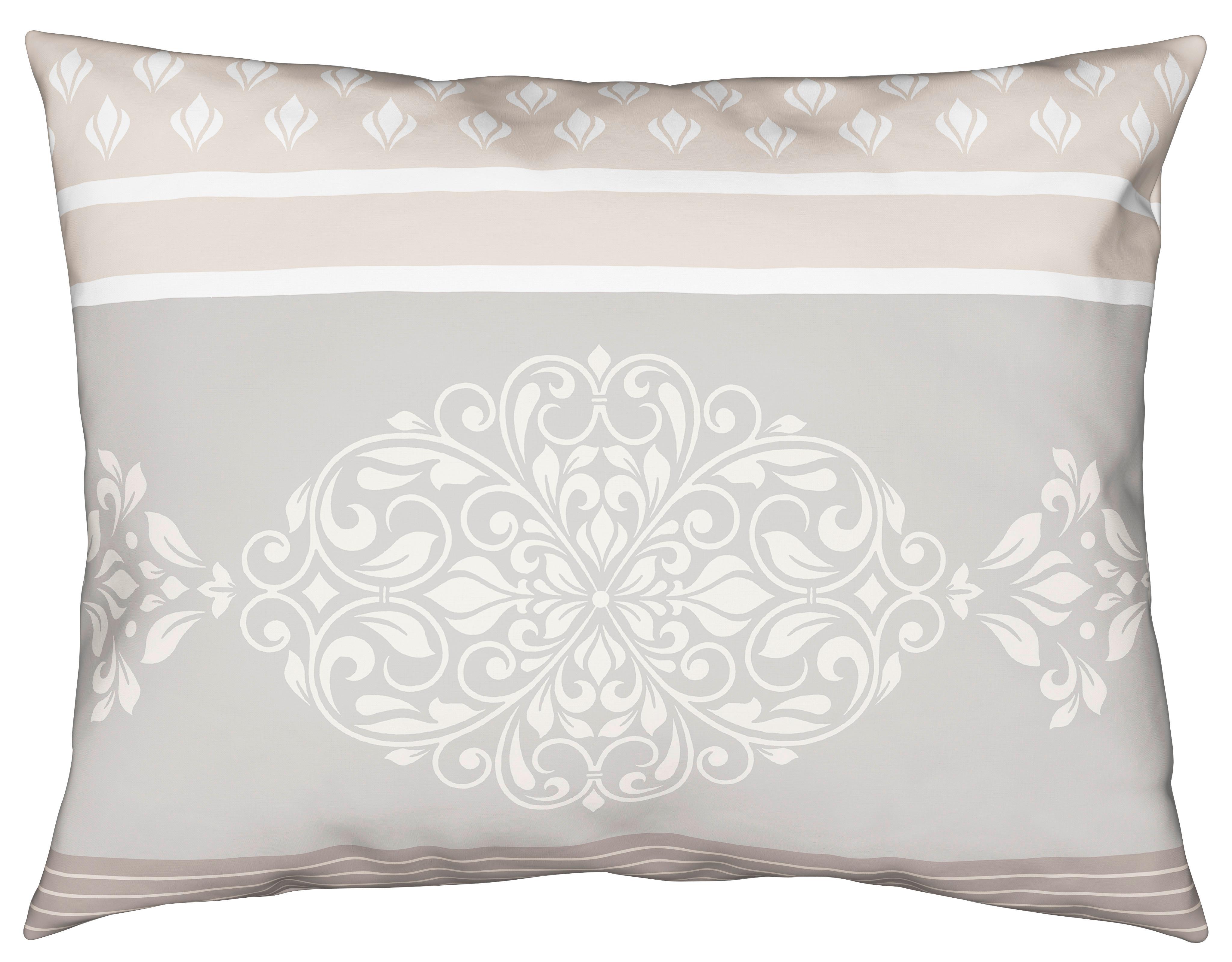 Bettwäsche Carla - Grau, ROMANTIK / LANDHAUS, Textil - James Wood