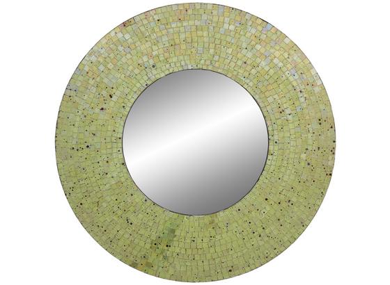 Wandspiegel Mosaik Ø 56 cm Gelb - Gelb, MODERN, Glas/Holzwerkstoff (56/10cm) Wandspiegel Mosaik Ø 56 cm Gelb - Gelb, MODERN, Glas/Holzwerkstoff (56/10cm)