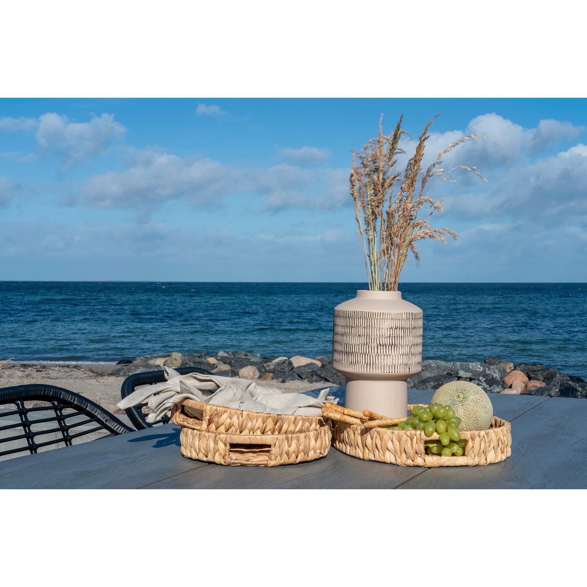 Serviertablett-Set Estoril Hellbraun 3-teilig - Hellbraun, Design, Holz