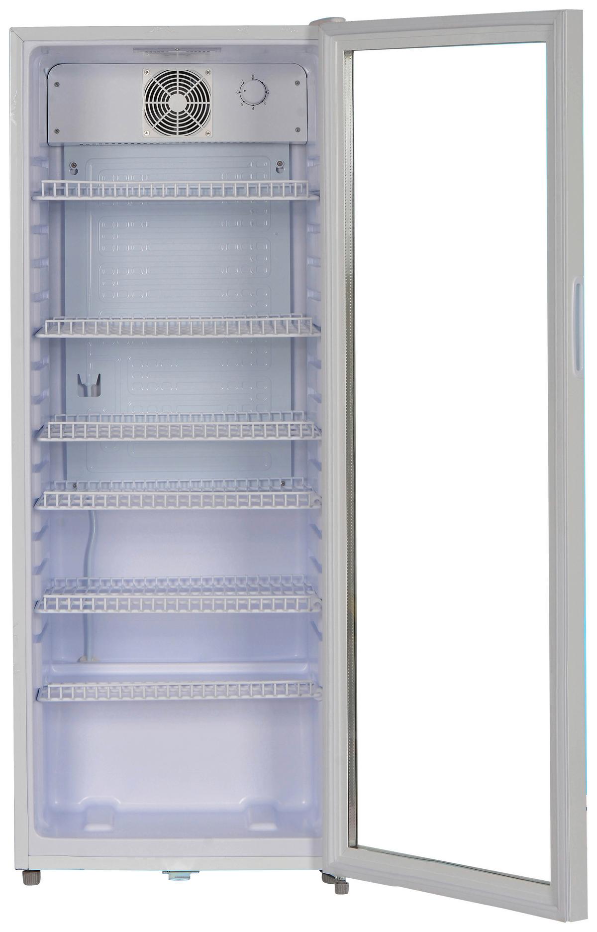 Getränkekühlschrank G-KS 243 Weiß, EEKL: C - Weiß, Basics, Glas/Kunststoff (54.5/140.5/56.5cm) - Silva Homeline