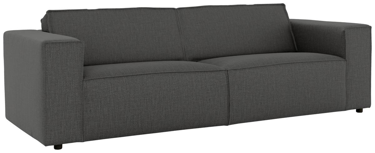 3-Sitzer-Sofa Dice Anthrazit B: 250 cm - Anthrazit/Schwarz, MODERN, Textil (250/80/102cm) - MID.YOU