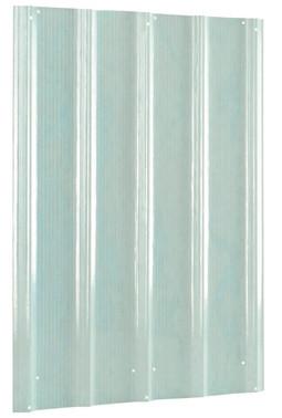 Gerätehaus Lichtpaneele Fürs Dach - Transparent, Basics, Kunststoff (67/94cm)