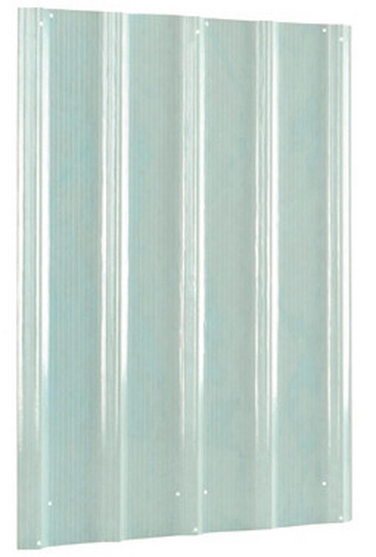 Gerätehaus Lichtpaneele Fürs Dach - Transparent, Basics, Kunststoff (67/94cm)