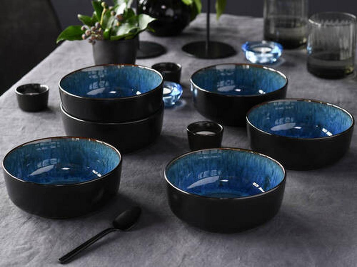 Müslischalenset 21553 Nordic Fjord Blue - Hellblau, Trend, Keramik - Creatable