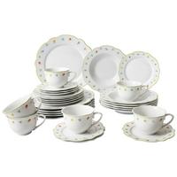 Kombiservice Lillian - Weiß, Basics, Keramik - James Wood