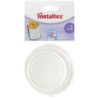 Fedél Mx257284 - fehér, műanyag (12/16/1.6cm) - Metaltex
