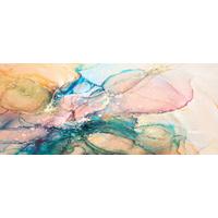 Leinwandbild Luise -Paz- - Multicolor, KONVENTIONELL, Holzwerkstoff/Textil (120/50cm) - James Wood