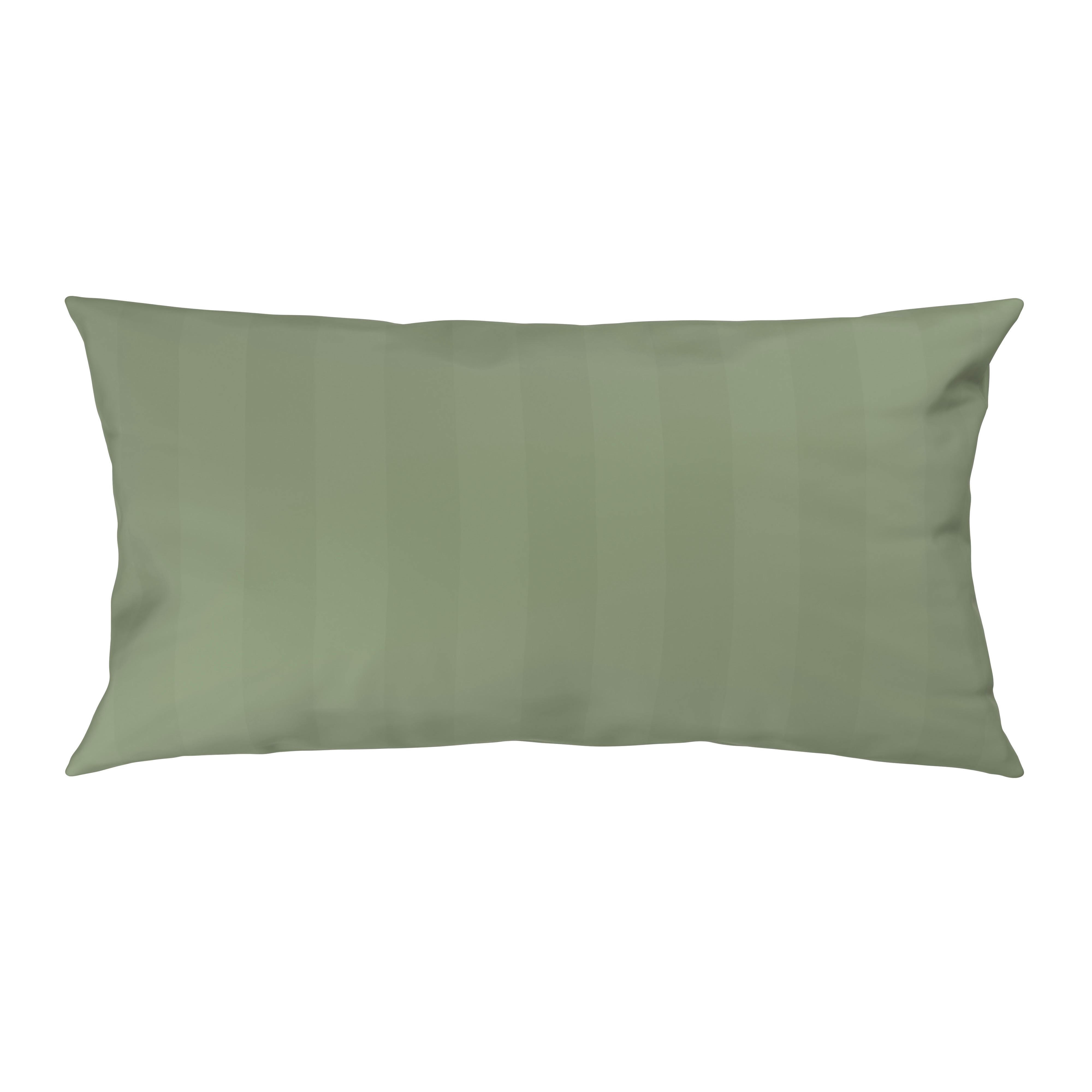POŤAH NA VANKÚŠ XENIA STREIF - svetlozelená, Modern, textil (40/80cm) - Premium Living