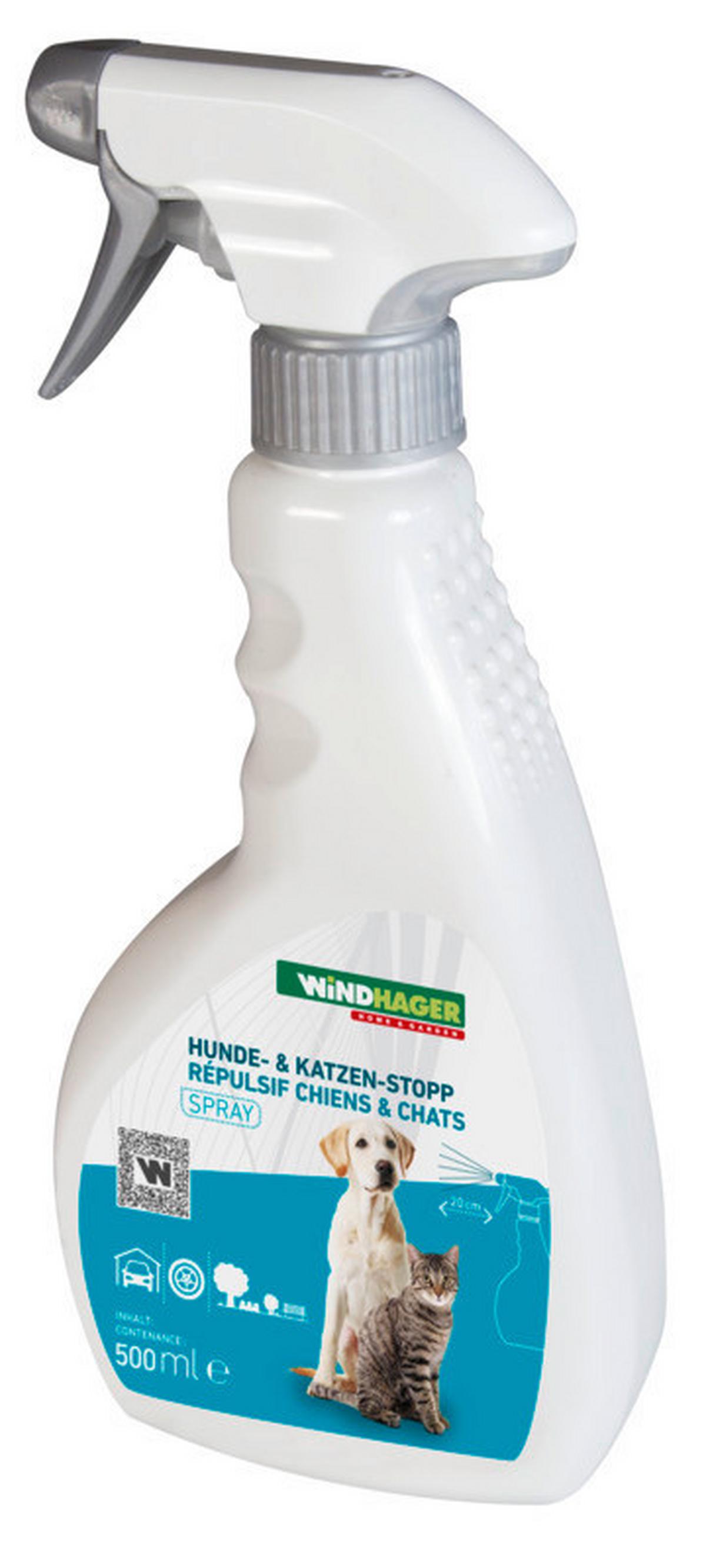 Hunde-Katzen-Stopp Hunde- & Katzenabwehr Spray - Basics (500ml) - Windhager