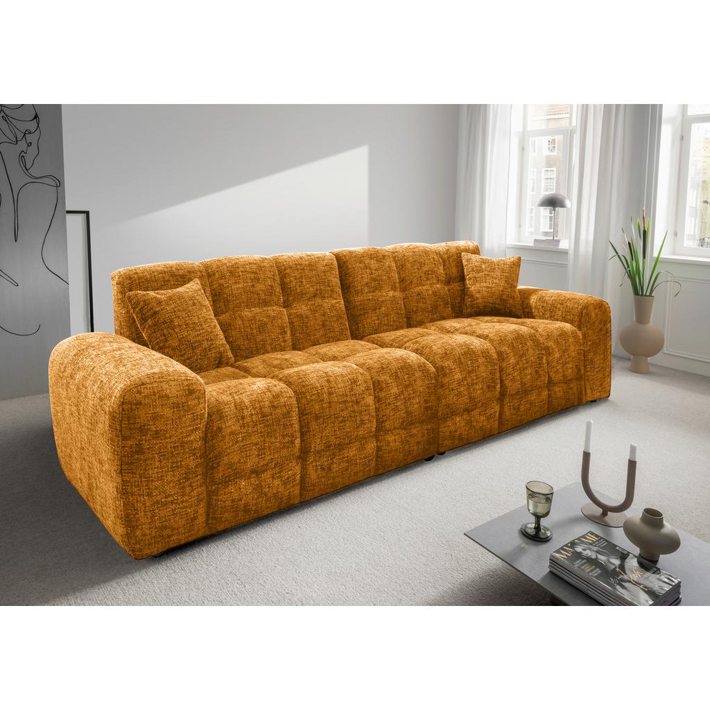 Viersitzer-Sofa Bosco, Goldfarben B: 300 cm