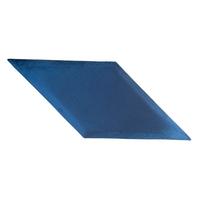 čalouněný panel 2ks, 30x59cm rovnoběžník, tmavě modrá - tmavě modrá, Basics, textil (29,5/59/4cm) - MID.YOU