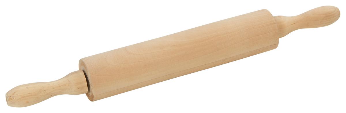 Teigrolle Aus Holz D/l: Ca. 5/45 Cm - Hellbraun, KONVENTIONELL, Holz (5/45cm) - James Wood