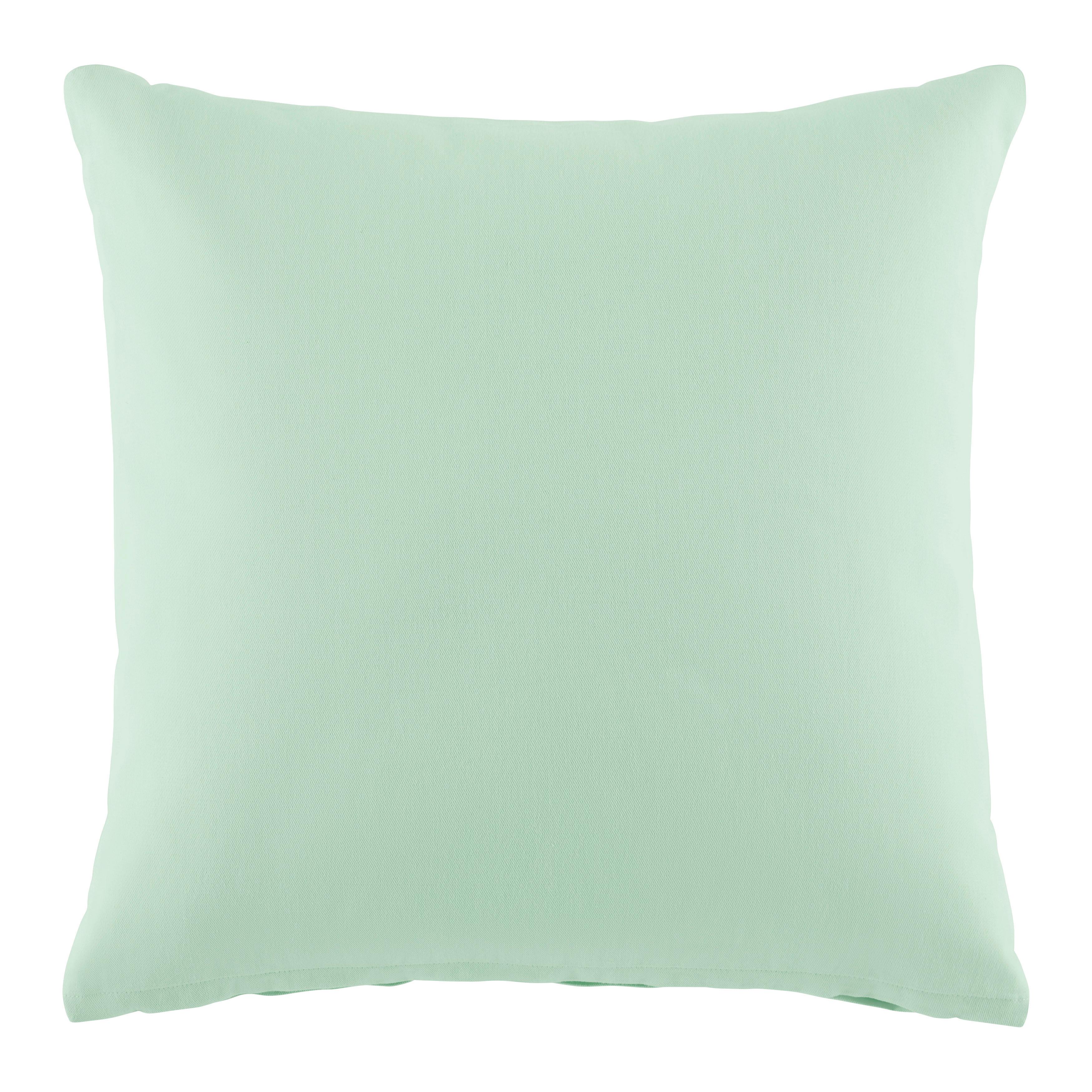 DEKORAČNÝ VANKÚŠ POPPY - mätovozelená, Konventionell, textil (45/45cm) - Mömax