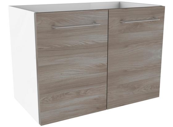 Waschtischunterschrank Lima B:59cm Weiß/esche Dekor - Eschefarben/Weiß, MODERN, Holzwerkstoff (59/42/33cm) - Fackelmann Waschtischunterschrank Lima B:59cm Weiß/esche Dekor - Eschefarben/Weiß, MODERN, Holzwerkstoff (59/42/33cm) - Fackelmann