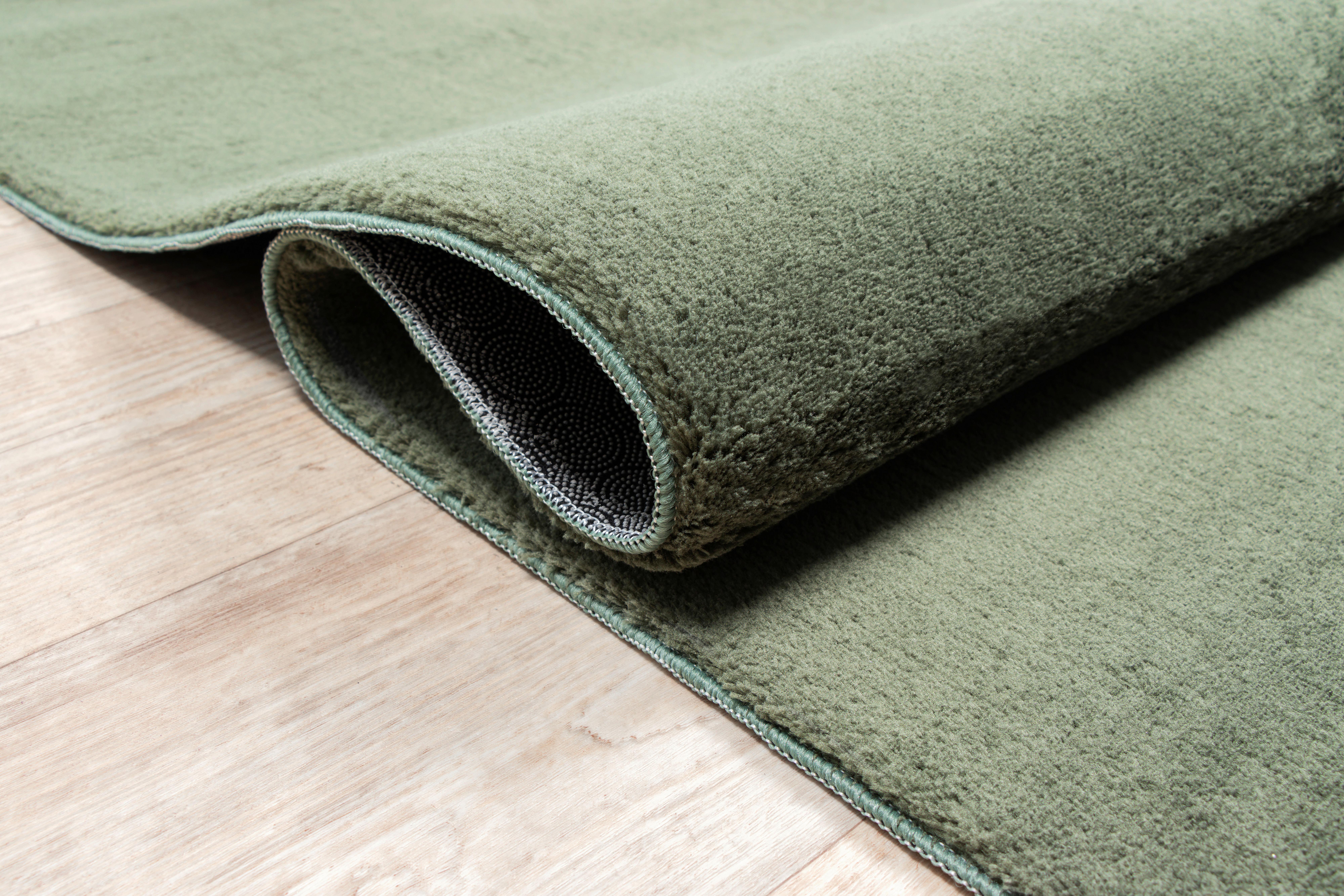 Fellteppich Loft - Grün, KONVENTIONELL, Textil (60/110cm)
