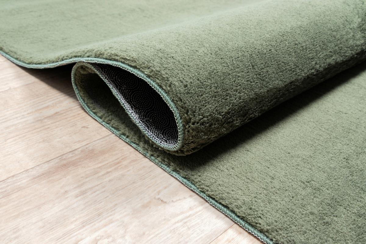 Fellteppich Loft - Grün, KONVENTIONELL, Textil (60/110cm)