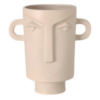 Obal na květináč Brosyo, Ø: 22cm - béžová, Moderní, keramika (22/15cm) - Modern Living