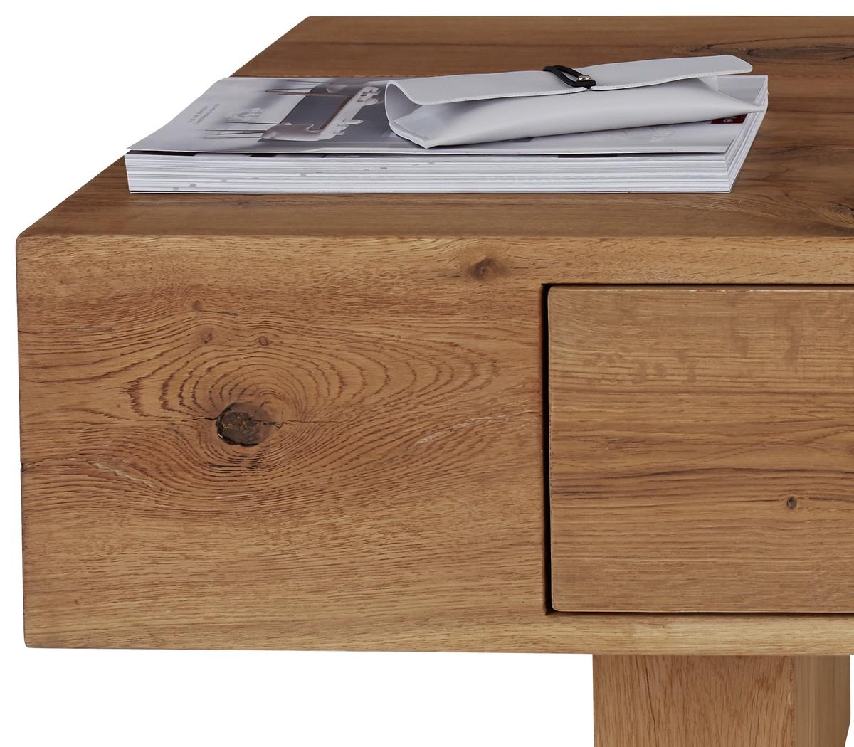 Dohányzóasztal Nature - tölgyfa színű, Modern, faalapú anyag (110/40/60cm)