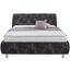 Boxspringbett im Lederlook 180x200cm Gasira, Grau - Silberfarben/Grau, KONVENTIONELL, Textil (180/200cm) Boxspringbett im Lederlook 180x200cm Gasira, Grau - Silberfarben/Grau, KONVENTIONELL, Textil (180/200cm)
