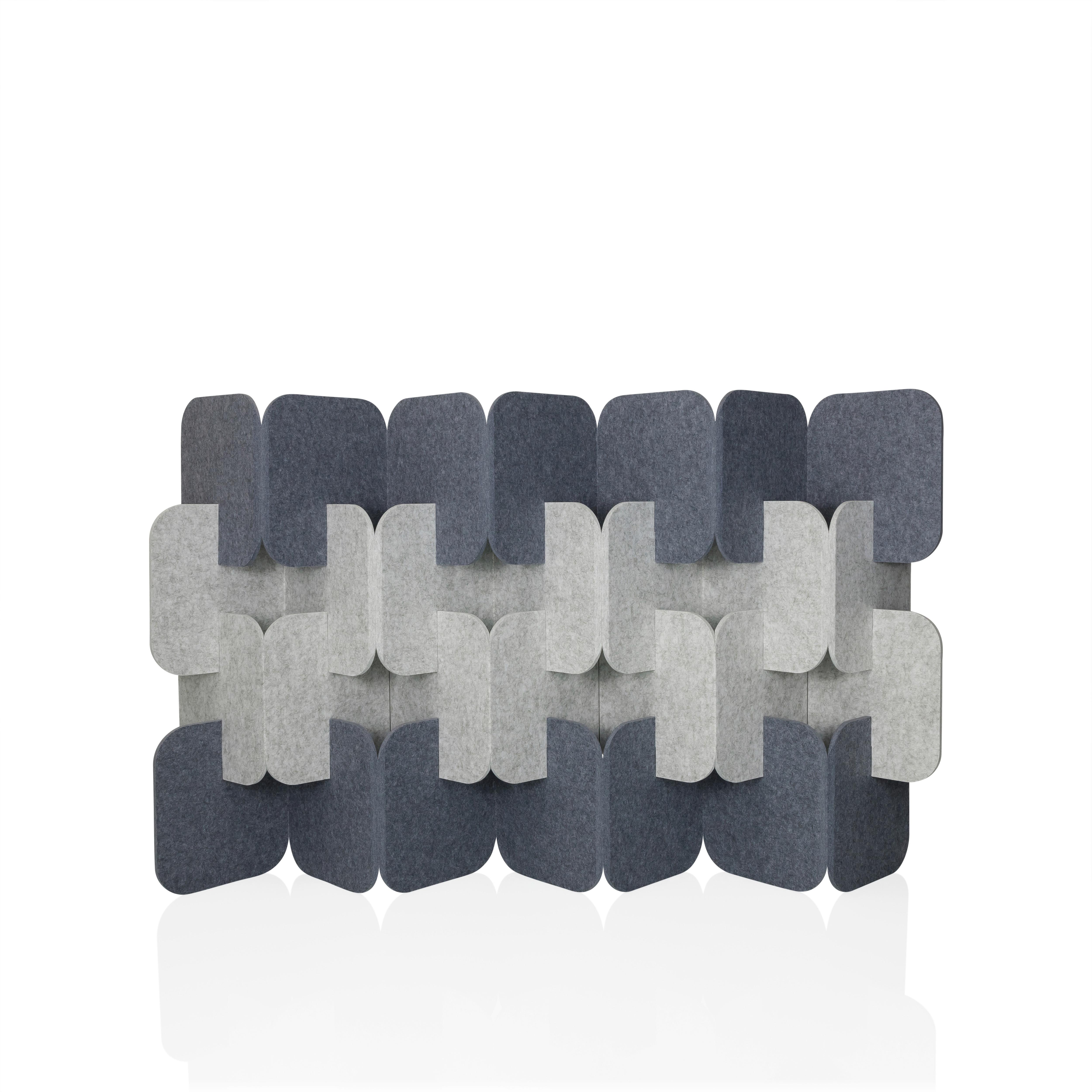 TRENNWAND Flexmiut Anthrazit B: 174cm - Anthrazit, MODERN, Textil (174/114/25cm) - MID.YOU