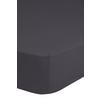 Spannleintuch Satin Anthrazit 140x200 cm Baumwolle - Anthrazit, Basics, Textil (140/200cm) - MID.YOU