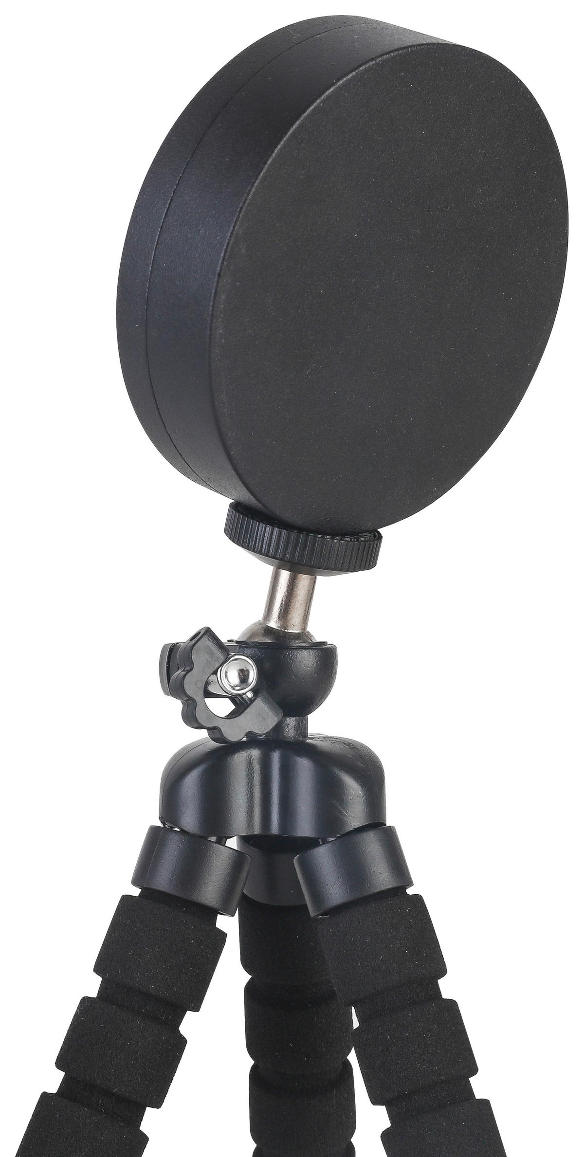 Led-dekoleuchte Addison Addison - Schwarz, MODERN, Kunststoff/Metall (6,3/23,5cm) - Luca Bessoni
