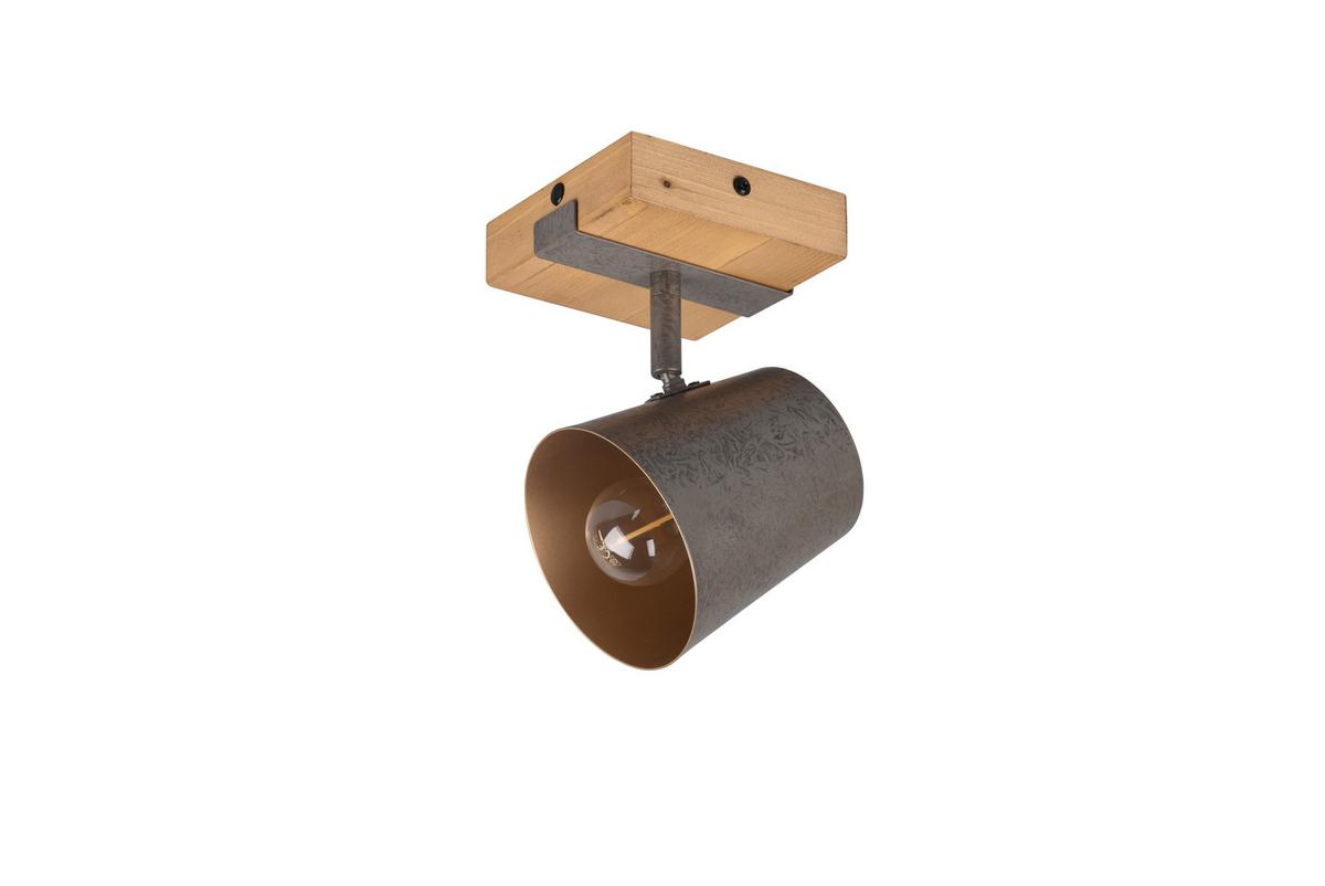 Wandstrahler Bell 1-Flammig L: 11 cm - Nickelfarben, Design, Metall (11/11/23,2cm) - Trio Leuchten