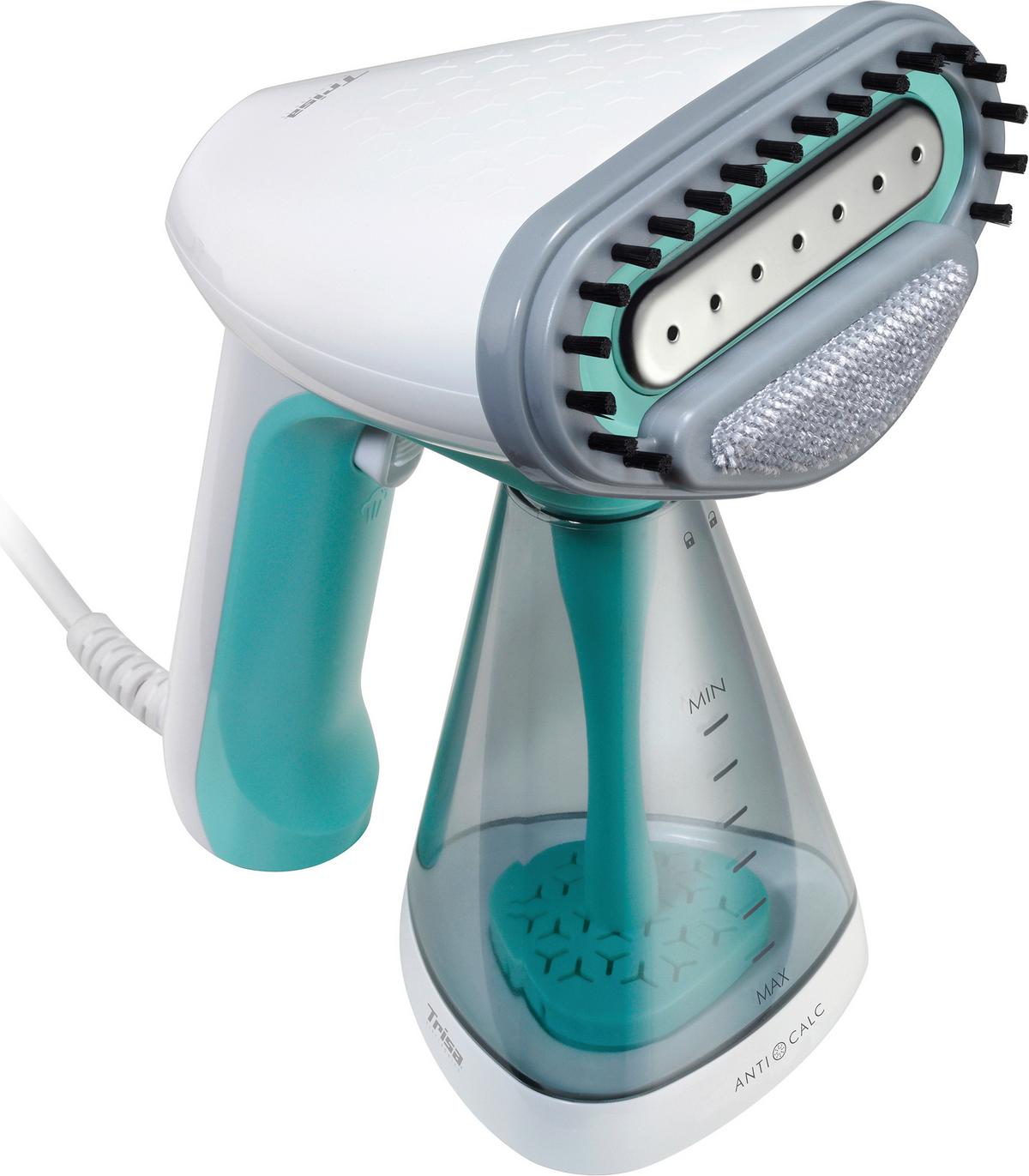 Dampfbürste Fresh Up 1500 W Weiß/türkis - Weiß, MODERN, Kunststoff (18/12,5/22cm)