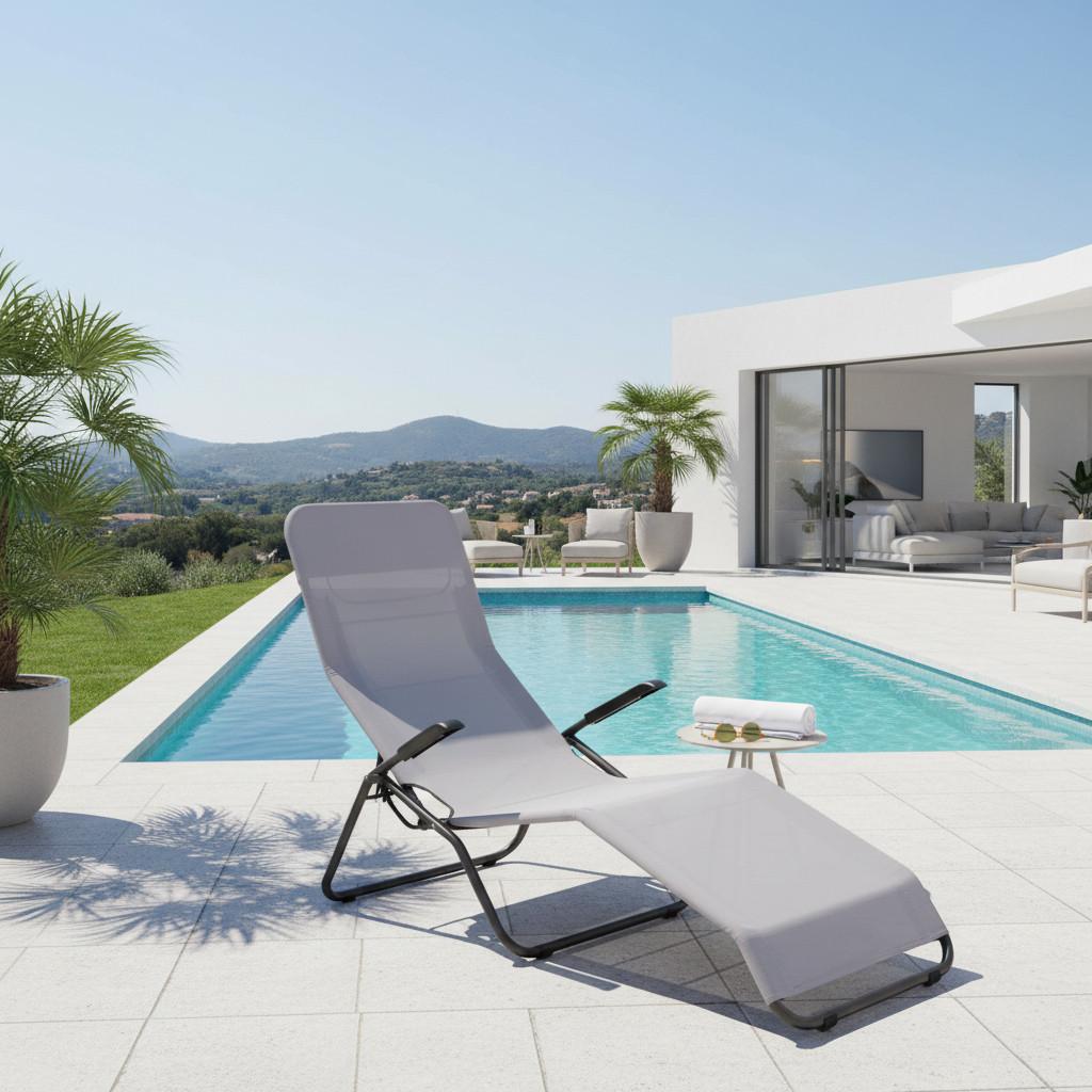 Sonnenliege J40967 Stahl, Klappbar