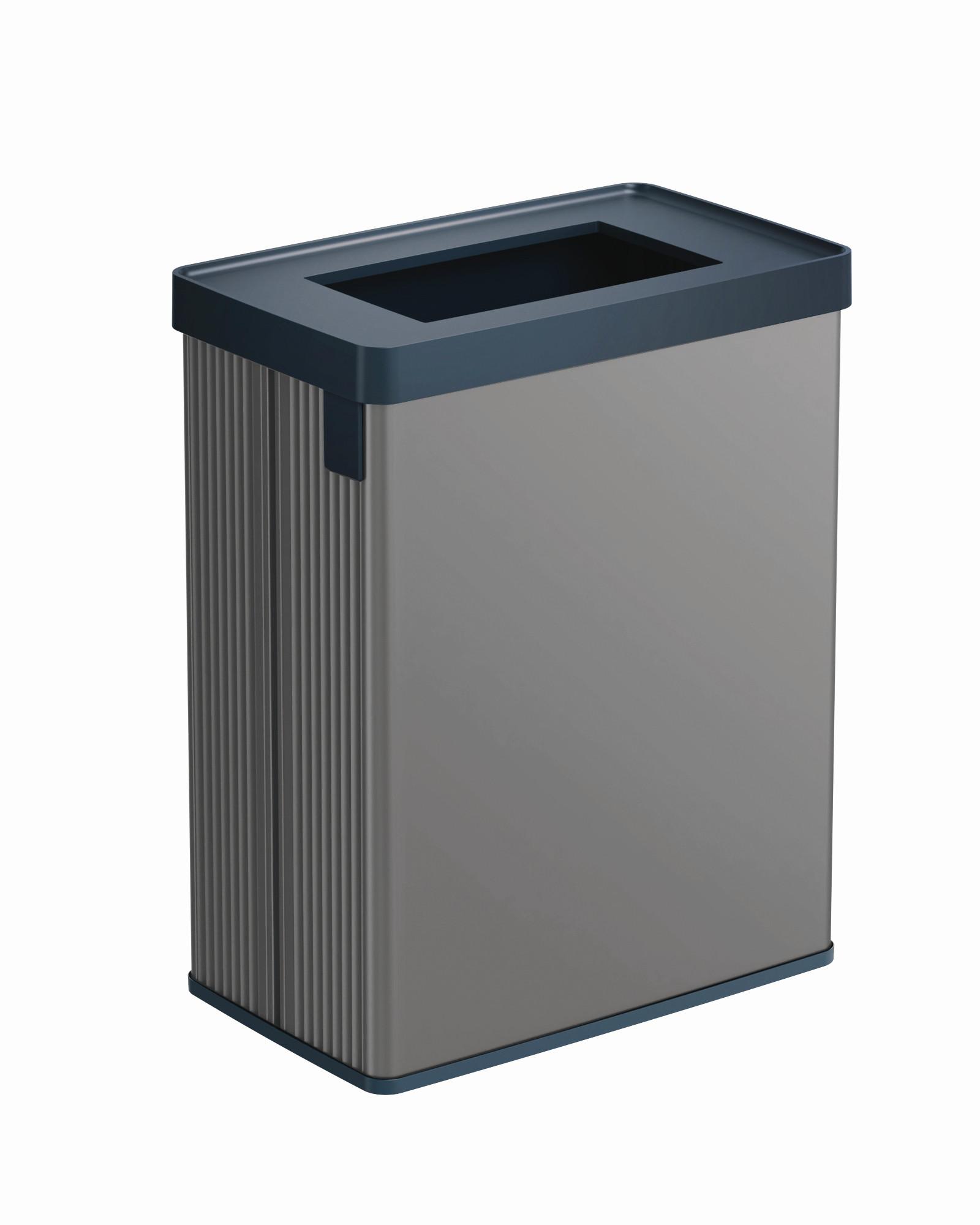Palackgyűjtő/szemetes Curver "verto  Recycle" 54l - szürke, Basics, műanyag (26.5/54.7/43.5cm) - Keter