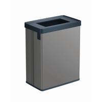 Palackgyűjtő/szemetes Curver "verto  Recycle" 54l - szürke, Basics, műanyag (26.5/54.7/43.5cm) - Keter