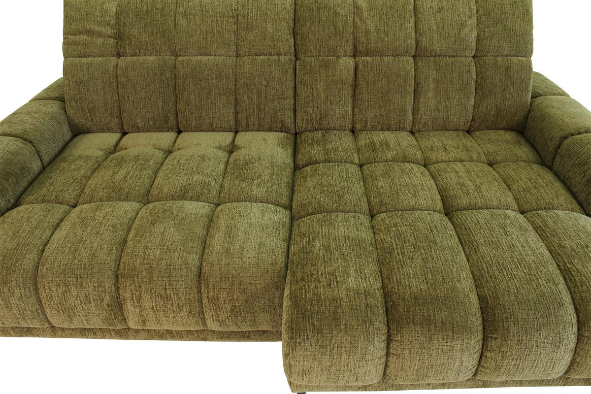 Rohová sedačka LAYA, pravá, olivovozelená ženilka KANSAS - olivovozelená, Modern, textil (250/155cm) - Premium Living