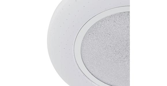 Led-deckenleuchte Elma - Chromfarben/Weiß, MODERN, Kunststoff/Metall (26/5,5cm) - Luca Bessoni