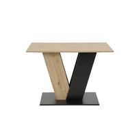 ESSTISCH JUDITH T - Schwarz/Eiche Artisan, MODERN, Holzwerkstoff (110/76/68cm) - P & B
