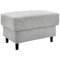 Hocker Cavoli, Weiß B: 76 cm - Schwarz/Weiß, MODERN, Textil (76/46/55cm) - Livetastic