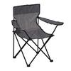 Campingsessel Luca - Schwarz/Grau, MODERN, Textil/Metall (80/80/51cm) - Ondega