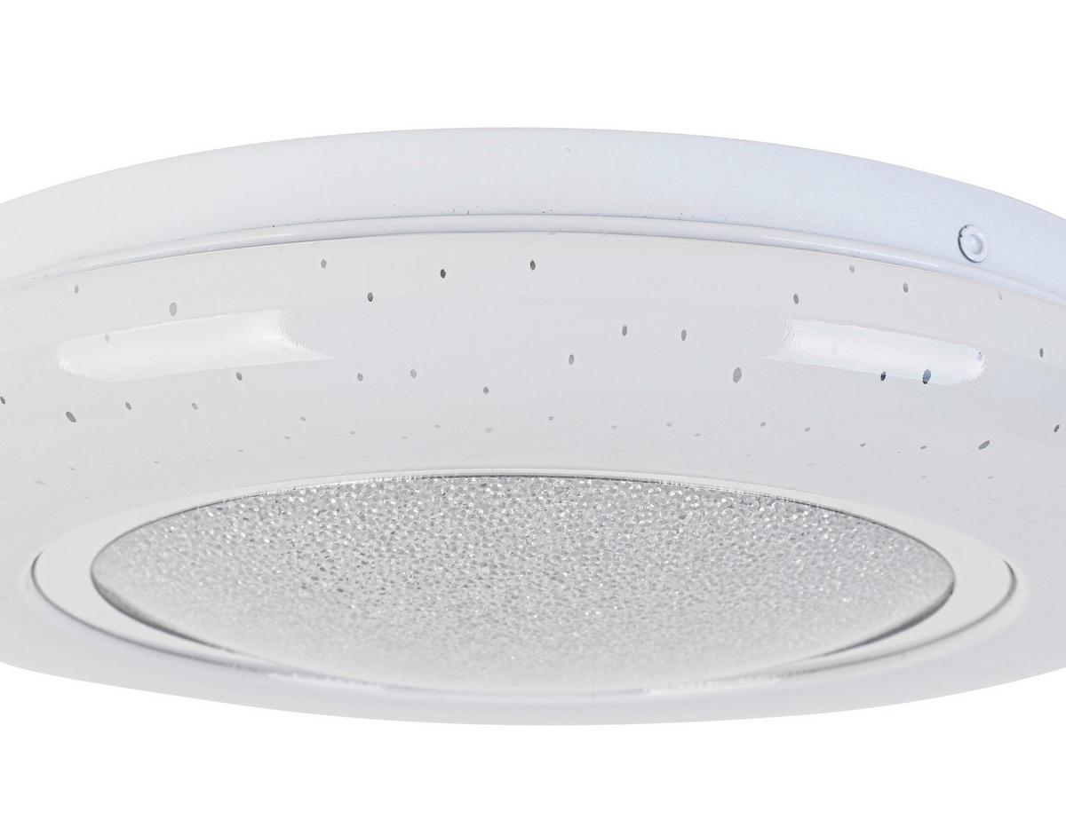 Led-deckenleuchte Elma - Chromfarben/Weiß, MODERN, Kunststoff/Metall (26/5,5cm) - Luca Bessoni