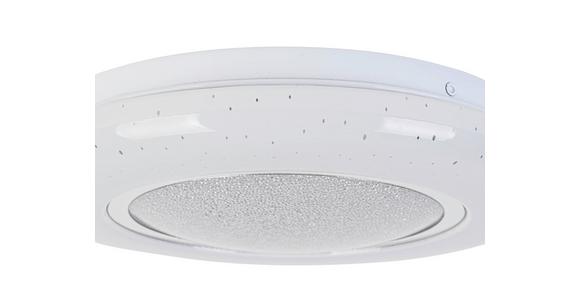Led-deckenleuchte Elma - Chromfarben/Weiß, MODERN, Kunststoff/Metall (26/5,5cm) - Luca Bessoni