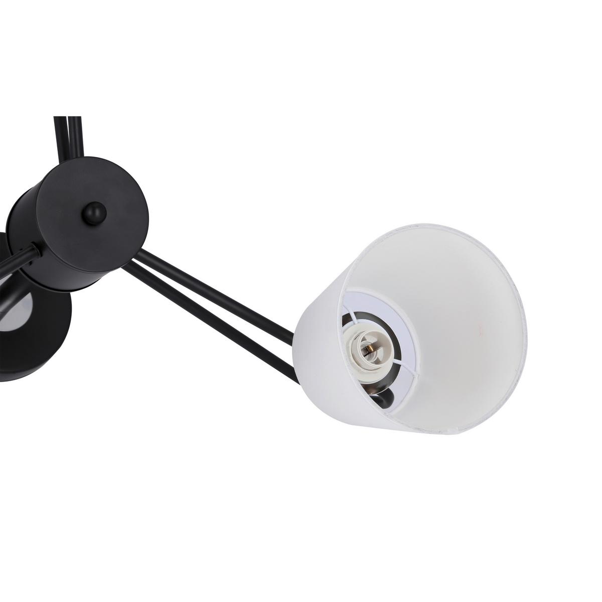 Deckenleuchte 33-21649 Morley - Schwarz, Basics (58,5/58,5/36,5cm)