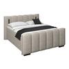 Boxspringbett Elysia inkl. Bettkasten 180x200 - Schwarz/Naturfarben, Trend, Holz/Holzwerkstoff (180/200cm) - Luca Bessoni
