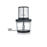 Universalzerkleinerer 400W, Universalmesser - Edelstahlfarben/Schwarz, Basics, Kunststoff/Metall (15,5/24,7/15,5cm) - Severin