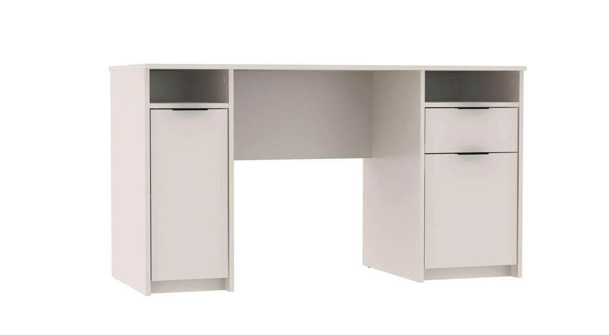 Schreibtisch Urbano Kaschmir B: 138 cm - Kaschmir, MODERN, Holzwerkstoff (138/76/57cm)