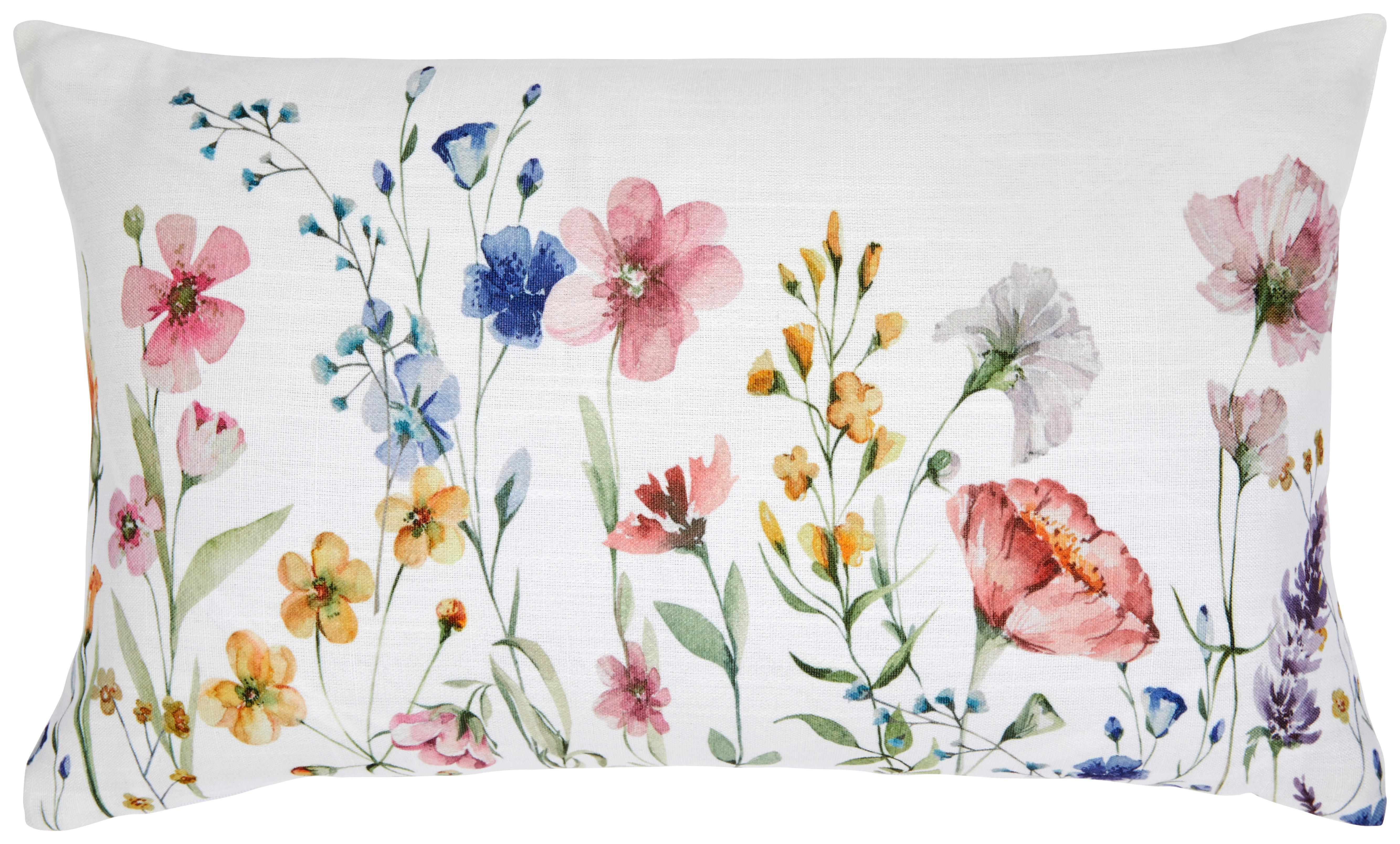 Zierkissen Lilith 30x50 cm Polyester Multicolor - Multicolor, ROMANTIK / LANDHAUS, Textil (30/50cm) - James Wood